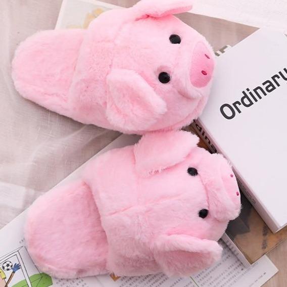 Chausson cochon rose - Le Petit Fermier