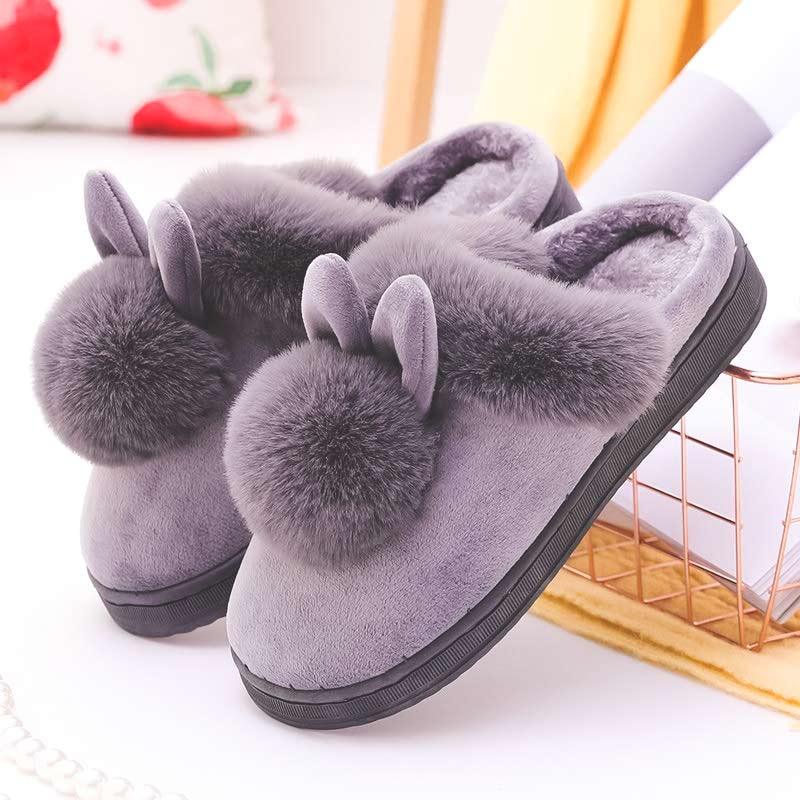 Chaussons lapin pour femme