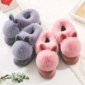 Chaussons lapins polaires - Le Petit Fermier