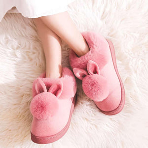 Chaussons lapins polaires - Le Petit Fermier