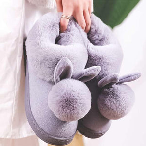 Chaussons lapins polaires - Le Petit Fermier