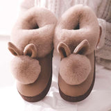 Chaussons lapins polaires - Le Petit Fermier