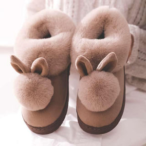 Chaussons lapins polaires - Le Petit Fermier