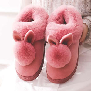 Chaussons lapins polaires - Le Petit Fermier