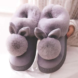 Chaussons lapins polaires - Le Petit Fermier