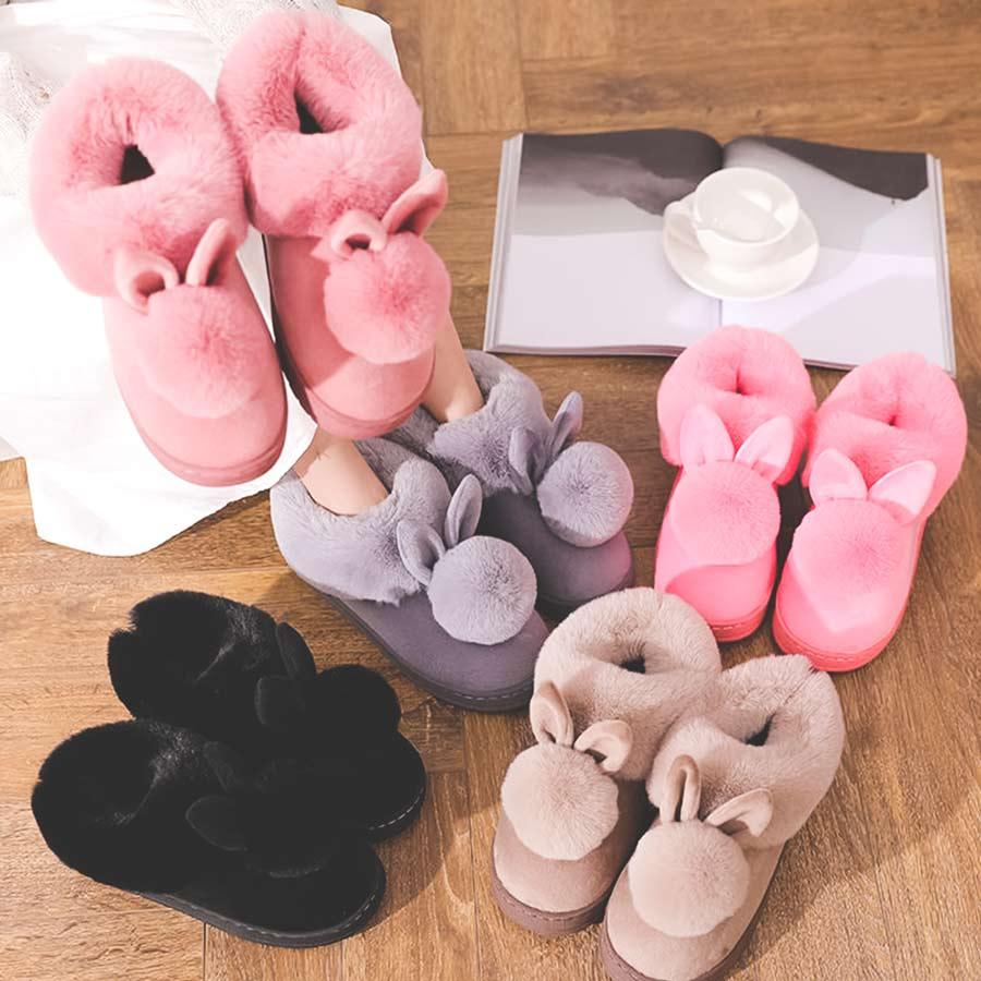 Chaussons lapins polaires - Le Petit Fermier