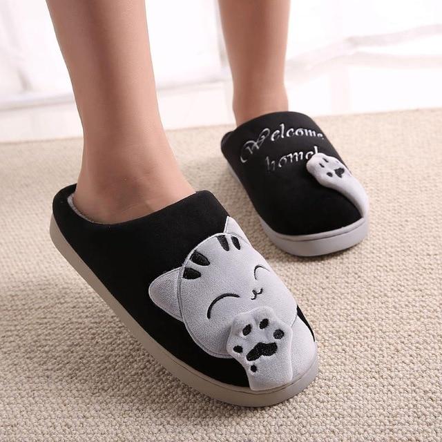 Chaussons pattes de chat - Le Petit Fermier