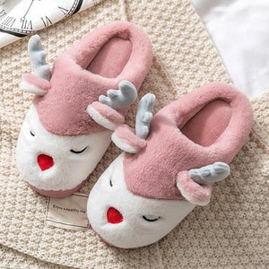 Chaussons tout doux cerf - Le Petit Fermier