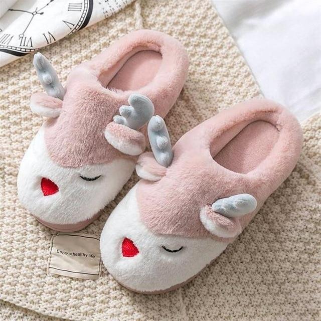 Chaussons tout doux cerf - Le Petit Fermier