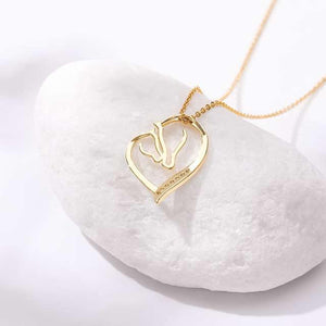 Collier grand amour de chevaux - Le Petit Fermier