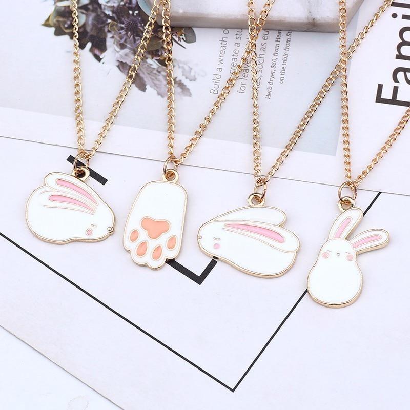 Collier lapin kawaii - Le Petit Fermier