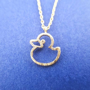 Collier minimaliste canard - Le Petit Fermier
