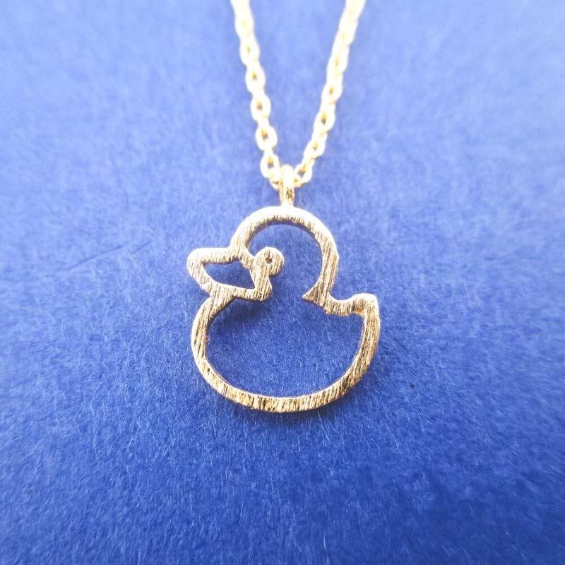 Collier minimaliste canard - Le Petit Fermier
