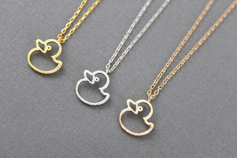 Collier minimaliste canard - Le Petit Fermier