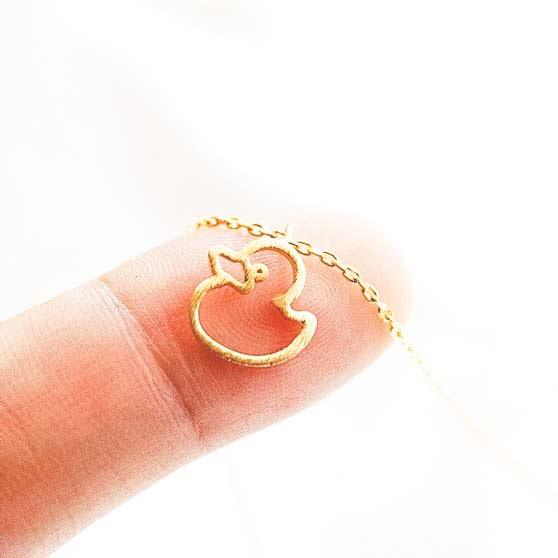 Collier minimaliste canard - Le Petit Fermier