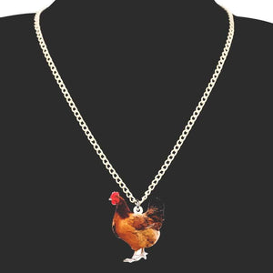 Collier poule rousse - Le Petit Fermier