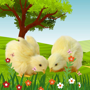 Figurine poussin réaliste - Le Petit Fermier