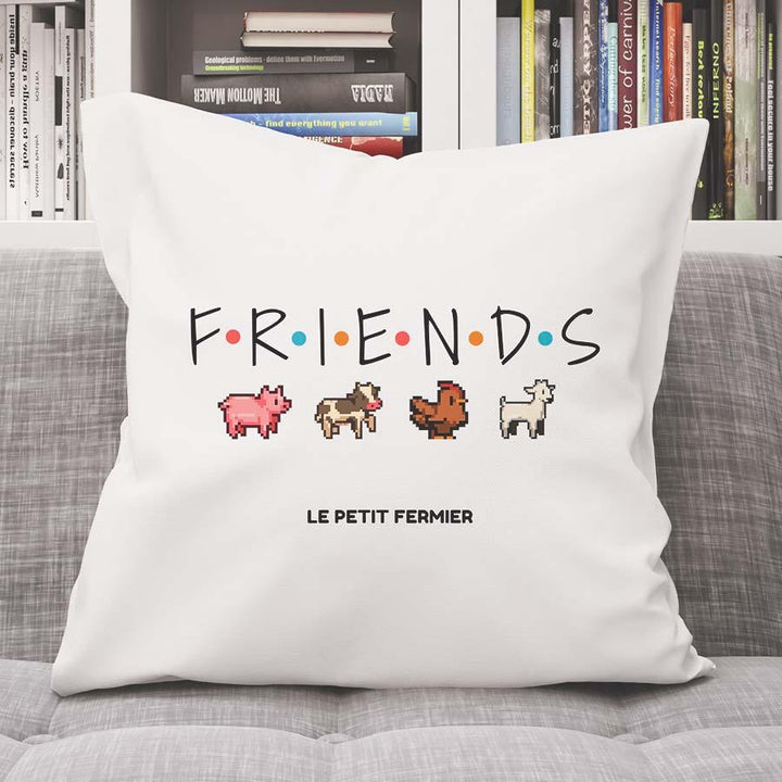 Housse de coussin FRIENDS - Le Petit Fermier