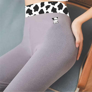 Legging à imprimé vache - Le Petit Fermier