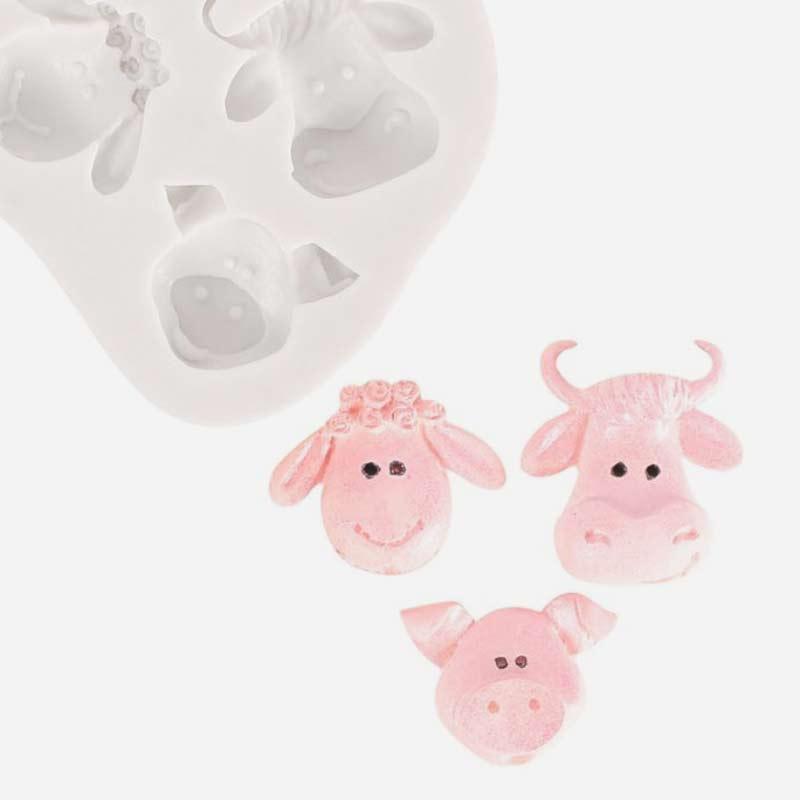 Moule à gâteaux animaux de la ferme - Le Petit Fermier