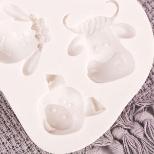 Moule à gâteaux animaux de la ferme - Le Petit Fermier