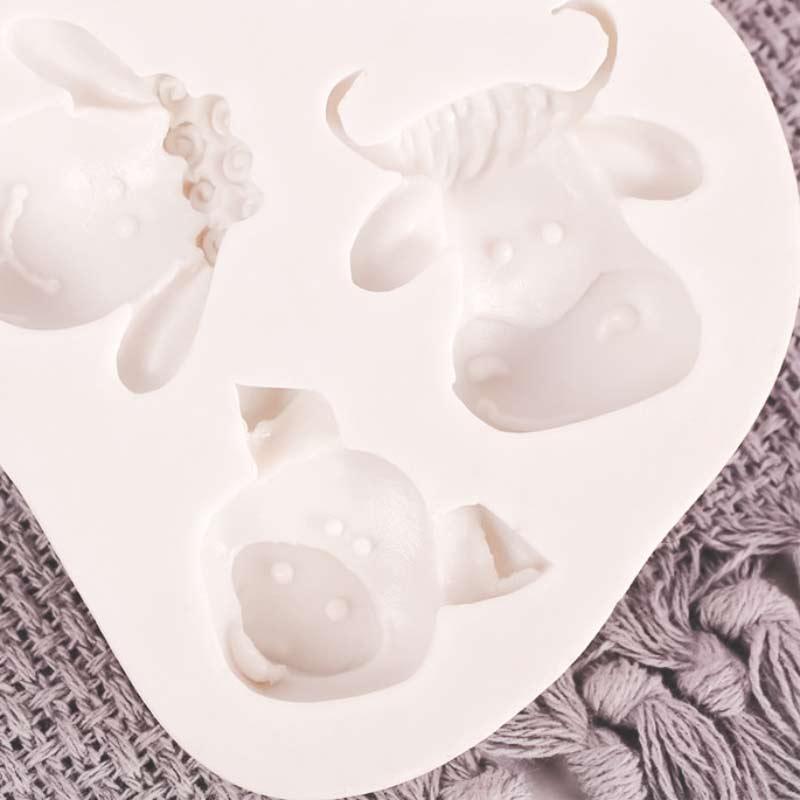 Moule à gâteaux animaux de la ferme - Le Petit Fermier