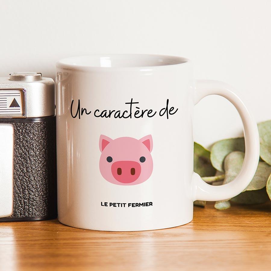 Mug caractère de cochon - Le Petit Fermier