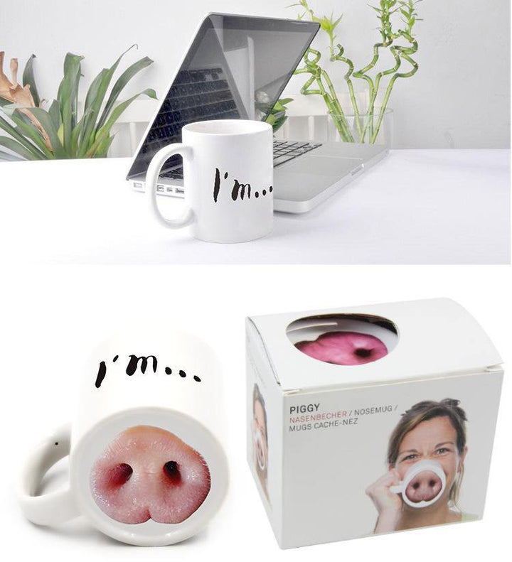 Mug truffe de cochon en céramique - Le Petit Fermier
