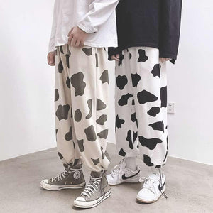 Pantalon casual à imprimé vache - Le Petit Fermier