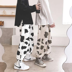 Pantalon casual à imprimé vache - Le Petit Fermier