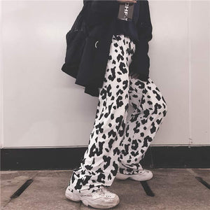 Pantalon élégant au motif vache - Le Petit Fermier