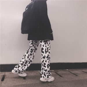 Pantalon élégant au motif vache - Le Petit Fermier