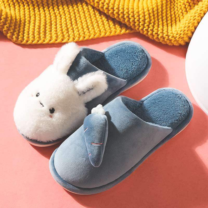 Pantoufles lapin et sa carotte - Le Petit Fermier