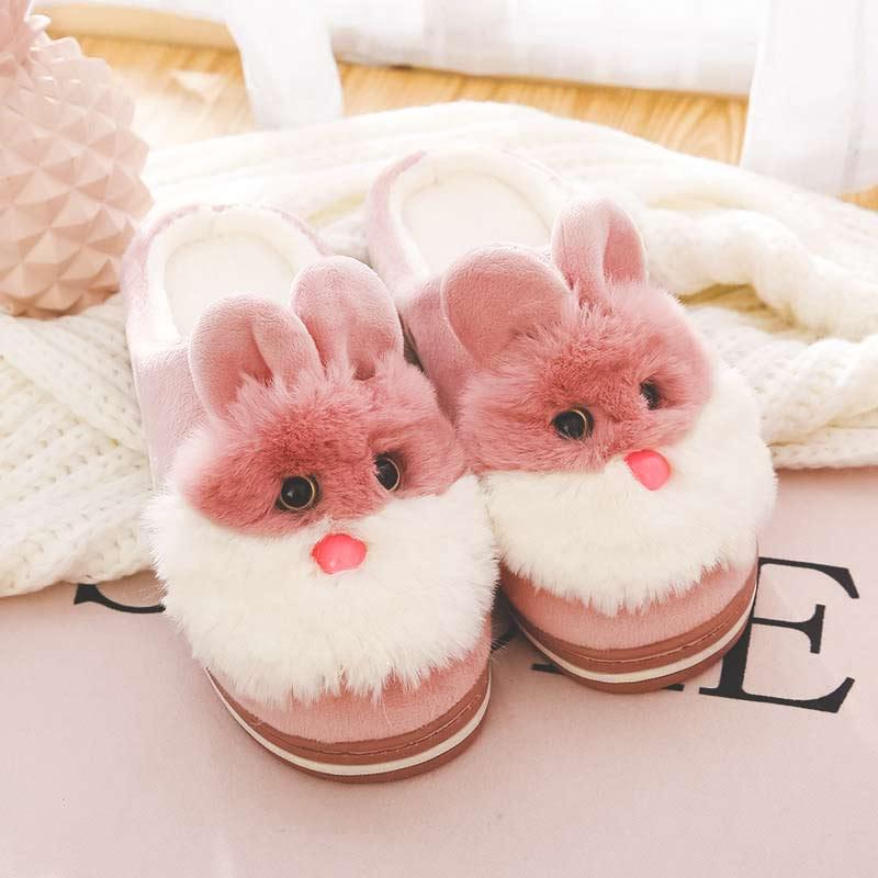 Pantoufles lapin hivernal - Le Petit Fermier