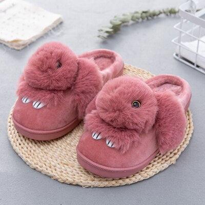 Pantoufles lapin tout mignon - Le Petit Fermier