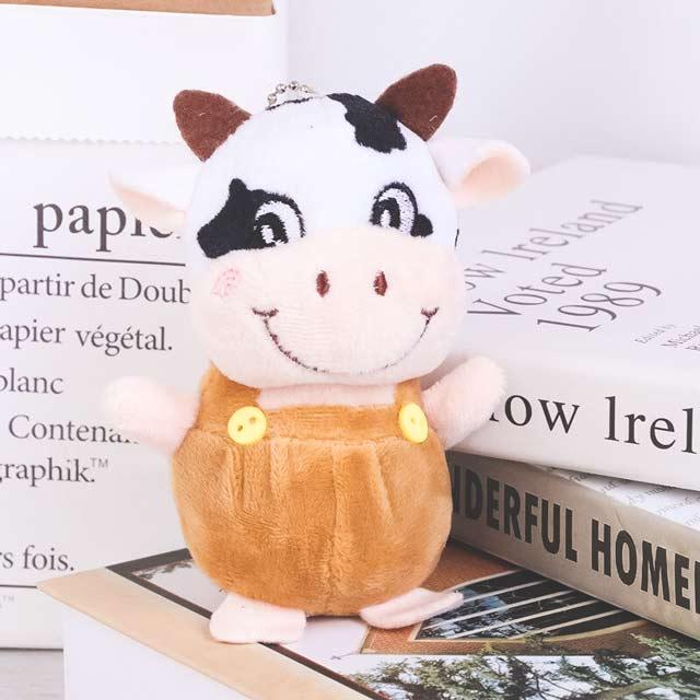 Petite peluche vache porte-clé - Le Petit Fermier