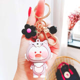 Porte-clé canard violet - Le Petit Fermier