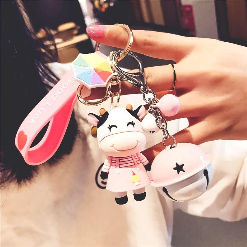 Porte-clé le couple de vaches - Le Petit Fermier