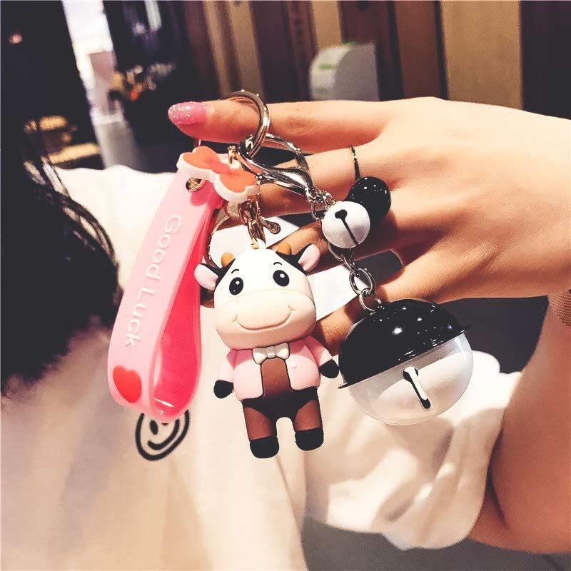 Porte-clé le couple de vaches - Le Petit Fermier