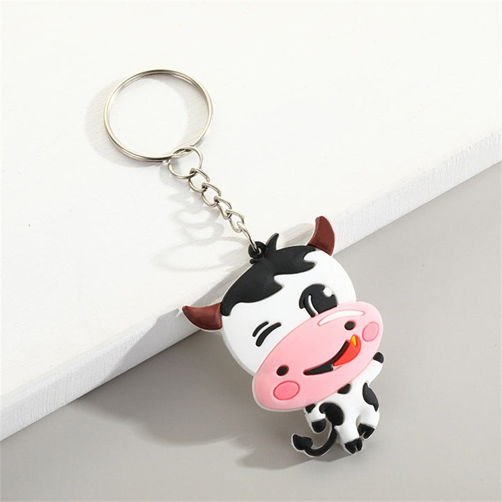 Porte-clé vache cartoon - Le Petit Fermier