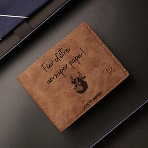 Portefeuille fier d'être un super papa - Le Petit Fermier