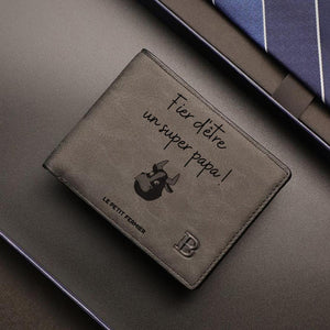 Portefeuille fier d'être un super papa - Le Petit Fermier