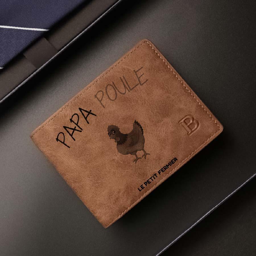 Portefeuille papa poule - Le Petit Fermier