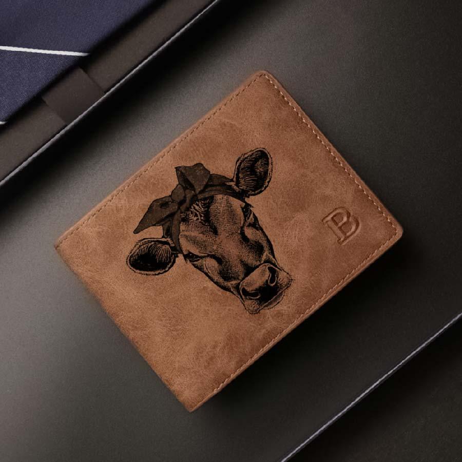 Portefeuille vachette bandana - Le Petit Fermier