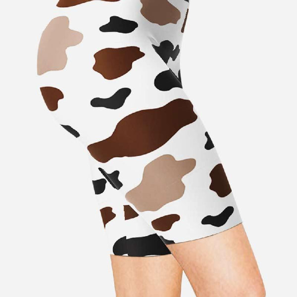 Short legging imprimé vache - Le Petit Fermier