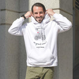 Sweat à capuche agriculteur au grand cœur - Le Petit Fermier
