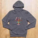 Sweat à capuche tête de vache babacool - Le Petit Fermier