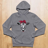 Sweat à capuche vache bandana - Le Petit Fermier