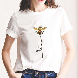 T-shirt abeille Let it Bee - Le Petit Fermier