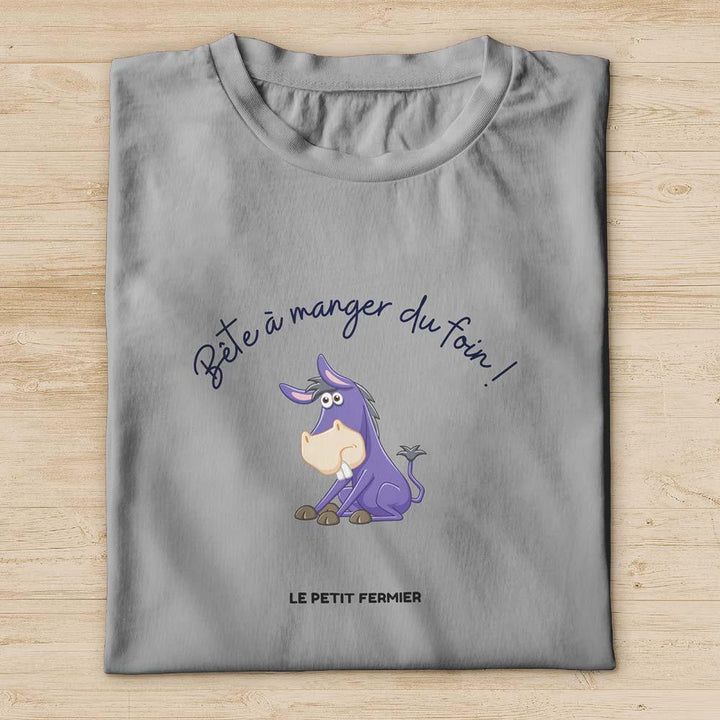 T-shirt bête à manger du foin - Le Petit Fermier